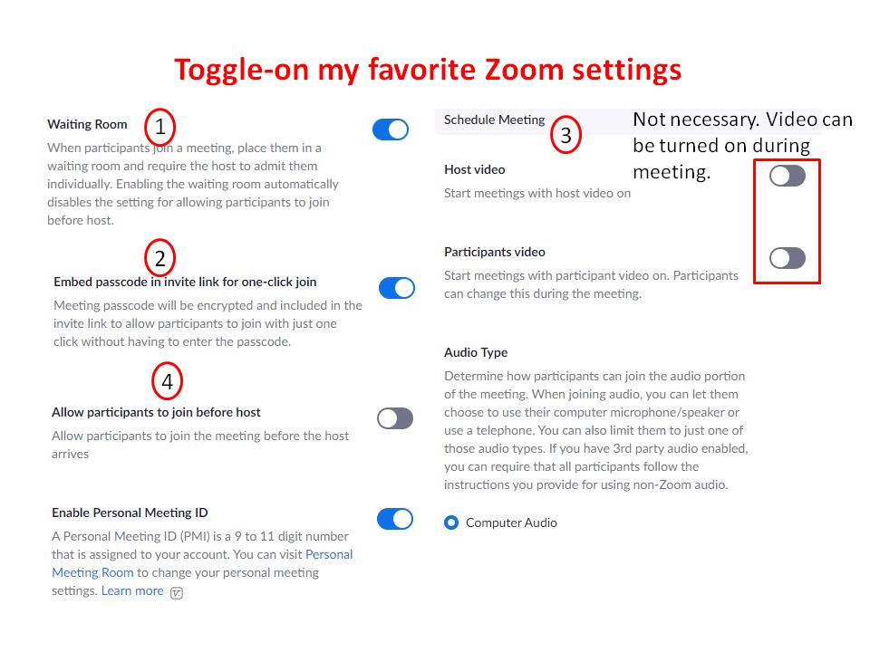 Use Breakout Rooms To Engage EFL Learners BusinessEnglishAllure Com   Zoom Settings 1 4 