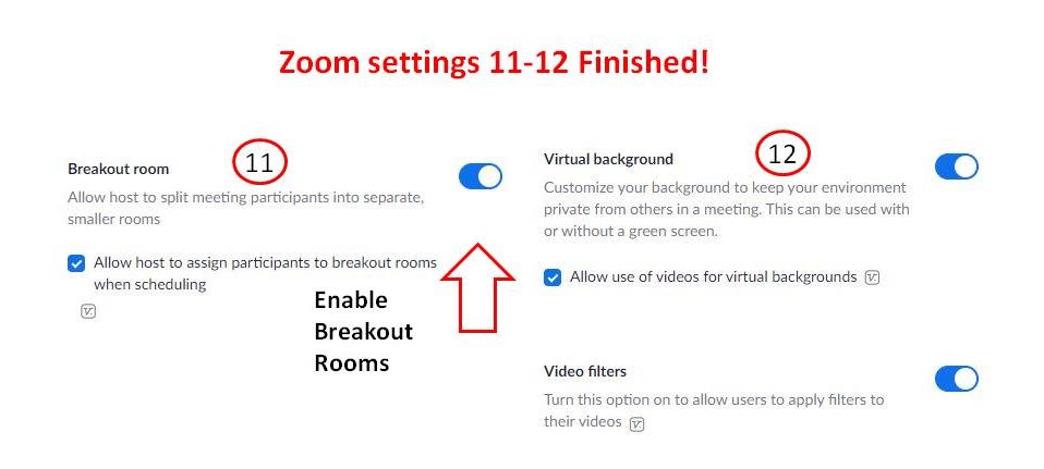 how to set up a zoom meeting with breakout rooms